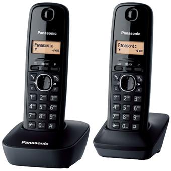 Panasonic KX-TG1612FRH - Duo - Noir - 1