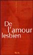 De l'amour lesbien - 1