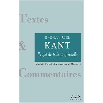 Projet de paix perpétuelle
