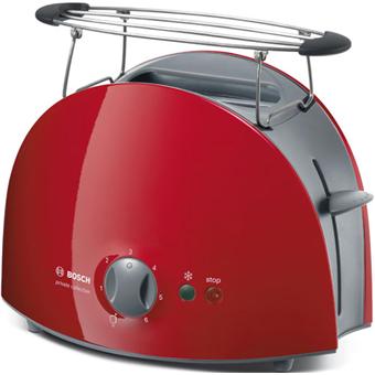 Bosch - TAT6104 - Grille Pain - Rouge - 1