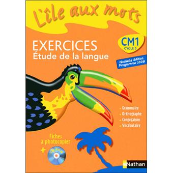 Lile Aux Mots Cm1 Exercices Fiches A Photocopier Cd Rom - 
