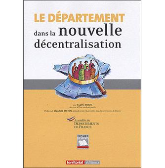 Le département dans la nouvelle décentralisation