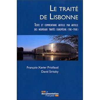 Le traite de lisbonne