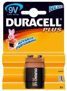 Duracell Pile 6LR61 9V - Piles