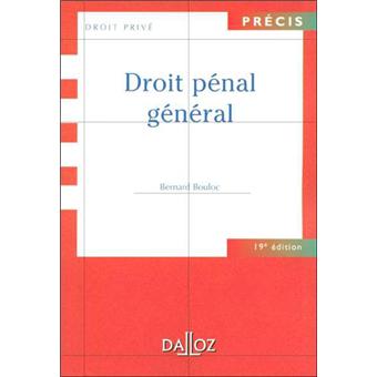 Droit pénal général