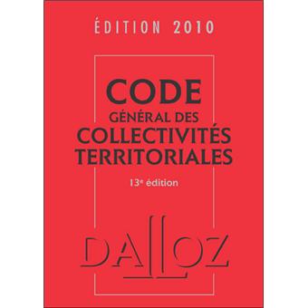 Code général des collectivités territoriales