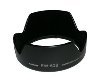 Vhbw Pare-soleil Remplacement Pour Canon EW-60E Pour 55mm Objectif - Cache Noir, Plastique, Tulipe, 7,6 Cm - Appareil Photo