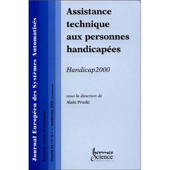Assistance technique aux personnes handicapées