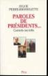 Paroles de presidents
