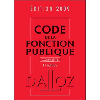 Code de la fonction publique commenté