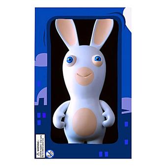 Peluche lapin crètin geant sales