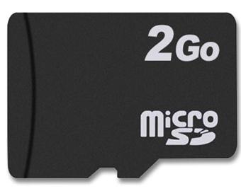 Carte mémoire MicroSD 2 Go - Carte mémoire micro SD - Achat & prix | fnac