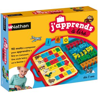 Nathan J'apprends à lire - Jeu junior - Achat & prix | fnac