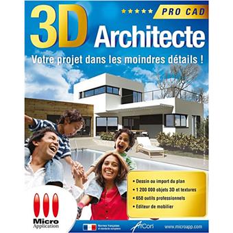 3d Architecte Pro Cad Dvd Rom Achat Prix Fnac