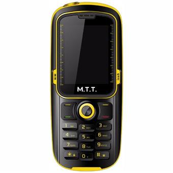 Telephone Portable Mtt Mtt Mobile Tout Terrain Waterproof Double Sim Jaune Noir