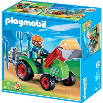 Playmobil - 6131 - Fermier avec faucheuse : : Jeux et Jouets