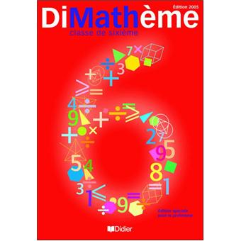 Dimatheme 6e Ed 2005 Livre Eleve Broche Jean Claude Perrinaud Alain Lanoelle Alain Herbelot Jean Luc Fourton Lanoelle A Achat Livre Fnac