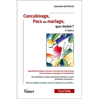 Dissertation comparer pacs concubinage et mariage