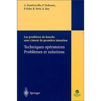 Les prothèses de hanche sans ciment de première intention