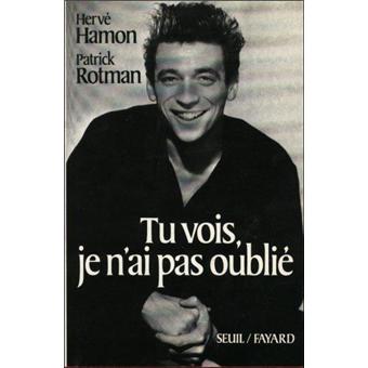 Tu vois, je n'ai pas oublié