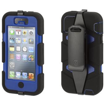 Griffin Coque Survivor pour iPhone 5 - Noire/Bleue - 1