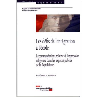 Les defis de l'integration a l'ecole