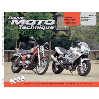 Revue moto technique 111.2 Honda 1000 VTR/Aprilia 125 RS