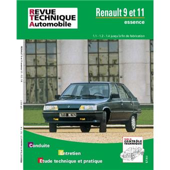 Revue technique automobile 423.7 Renault 9 et 11 (1108-1237 et 1397)