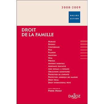 Droit de la famille 2007-2008