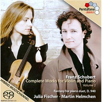 Oeuvres pour violon et piano volume 2 - Franz Schubert - Super Audio CD ...
