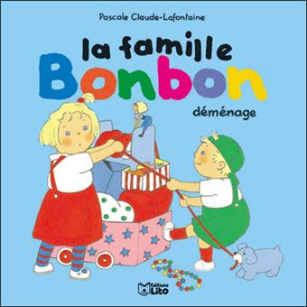 couverture de : La famille Bonbon d&eacute;m&eacute;nage