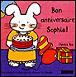 Bon anniversaire, Sophie!