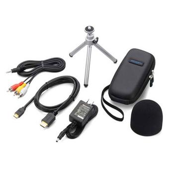 Keepdrum Kit Accessoires Zoom H1/H5/H6 – Pare-Vent Fourrure WS-BK + Chargeur USB + Câble Mini USB 1,5 M – Enregistrement Pro Extérieur