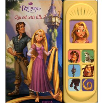 Raiponce Livre Musical 7 Sons Qui Est Cette Fille Collectif Cartonne Achat Livre Fnac