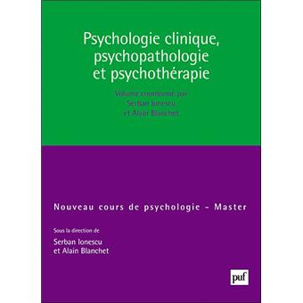 Psychologie clinique, psychopathologie et psychothérapie Master