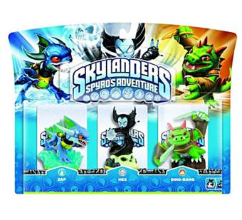 Skylanders - Pack de 3 figurines Hex + Zap + Dino Rang - 1