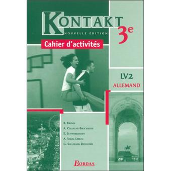 Kontakt 3e lv2 cahier exercices 2003 - 1
