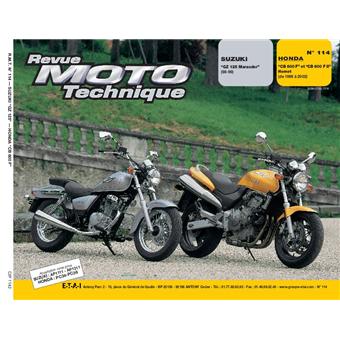 Revue moto technique 114.2 Suzuki GZ125 Marauder Honda CB 600F Hornet