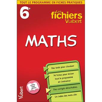 Fichier Mathematiques 6eme Tout Le Programme En Fiches Pratiques Broche Collectif Achat Livre Fnac