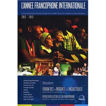 L'année francophone internationale 2012-2013