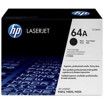Toner HP LaserJet 64A (CC364A) - Noir - 1