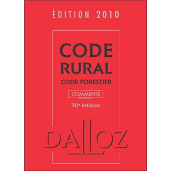 Code rural, code forestier commentés