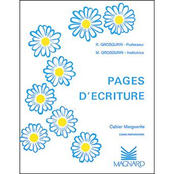 Cahier Marguerite Cp