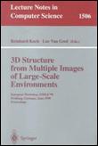 3d Structure from Multiple Images of Large-Scale Environments - European Workshop, Smile '98, Freiburg, Germany, June 6-7, 1998 : Proceedings - Paperback - 1998 - 1