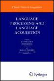 Language processing and language acquisition - 1