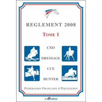 Réglement d'équitation 2008