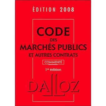 Code des marchés publics 2008