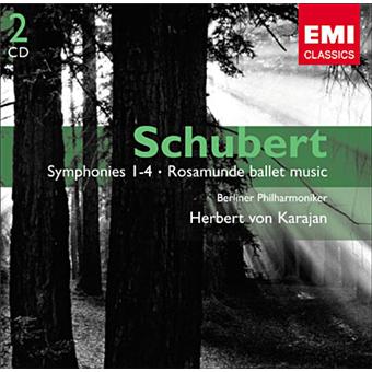 Symphonies N°1 à N°4 - Franz Schubert - CD album - Achat & prix | fnac