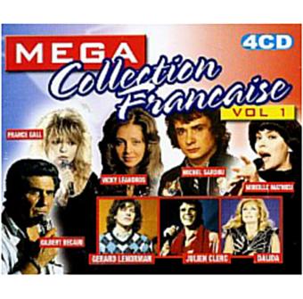 Méga Collection française Volume 2 - Françoise Hardy - C. Jérôme - CD ...