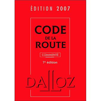 Code de la route commenté